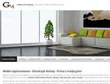 Tablet Screenshot of meblegm.pl